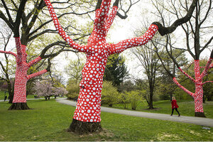 Cosmic Nature' brings Kusama's vision to New York - CSMonitor.com